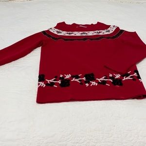 Draper James xs red light weight sweater